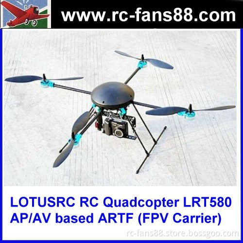 LOTUSRC RC Quadcopter LRT580 AP/AV based ARTF (FPV Carrier)